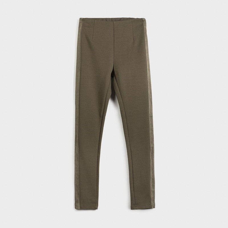 Mayoral 7537-50 green long girls trousers