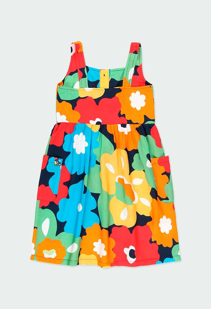 Floral dress for girls Boboli 454025-9806 multi-color