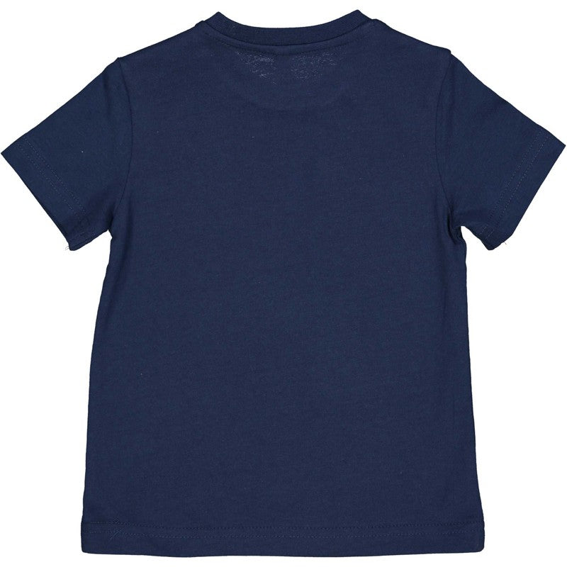 short-sleeved t-shirt for boy Birba&amp;Trybeyond 24090-75S navy blue