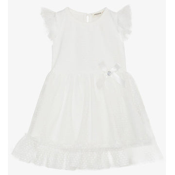 Elegant girl dress cream 19761-9424 GKMOD