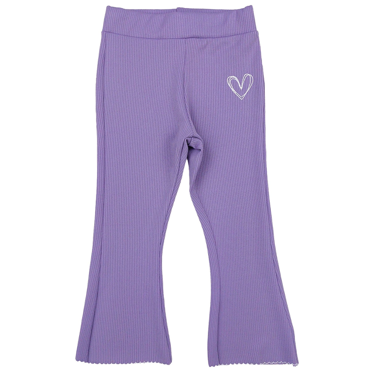 Flared trousers girl lilac 41122-8724 GKMOD