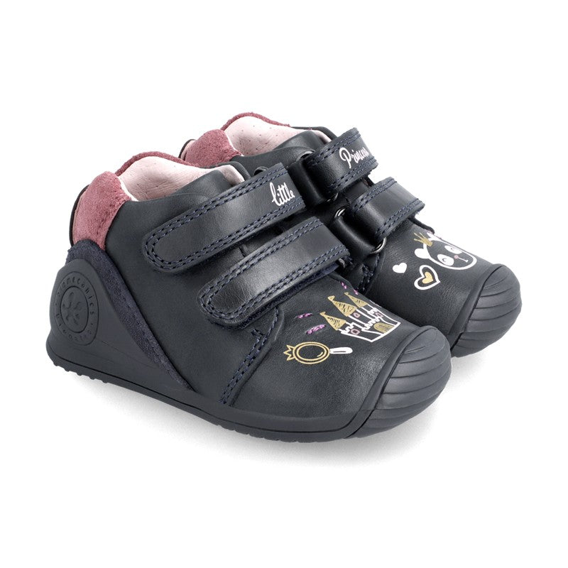 Biomecanics Sneakersy dziewczęce 211112-A granatowy