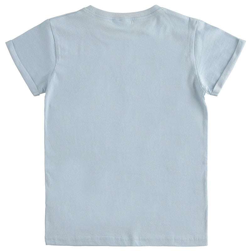 iDO 44499 Short sleeve T-shirt for girls, blue