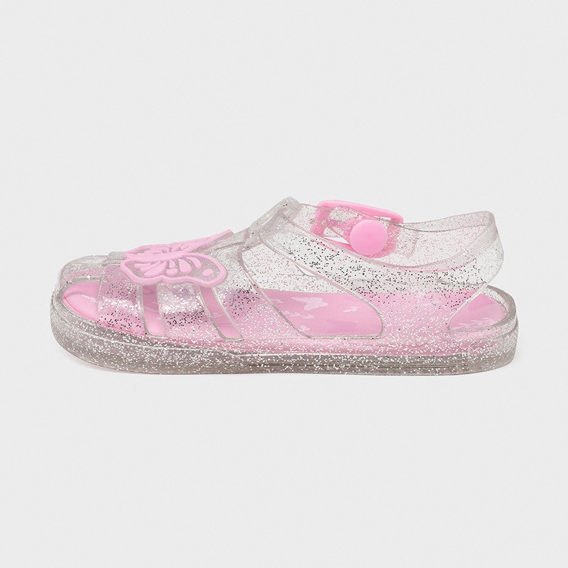 Mayoral 41308-62 silver beach sandals for girls