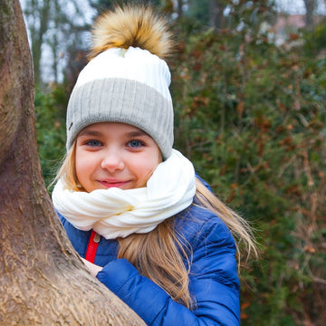 Pupill girl's hat GRETA color gray