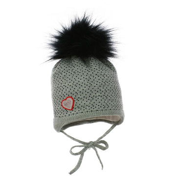 Pupill girl's hat INGRID color gray