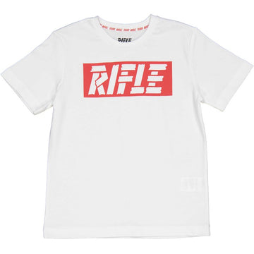 T-shirt for boys RIFLE 24404-00 color white