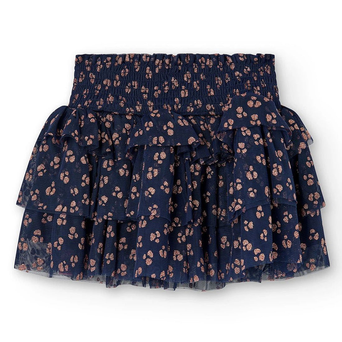 Boboli skirt 447094-9248 navy blue