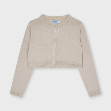 Elegant sweater for girls Mayoral 321-69 Beige