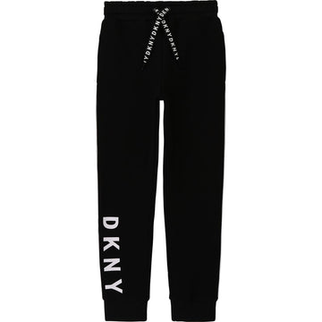 Girls' sweatpants DKNY D34A25-09B color black