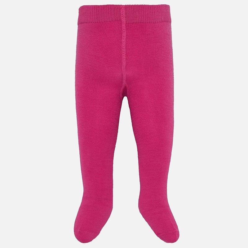 Warm cotton tights for girls Mayoral 10628-38 Fuchsia