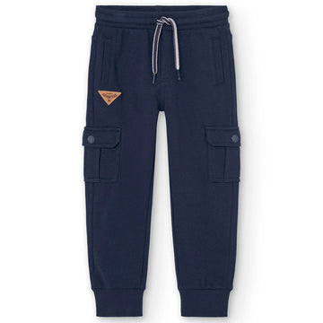 Boboli sweatpants 590015-2440 navy blue