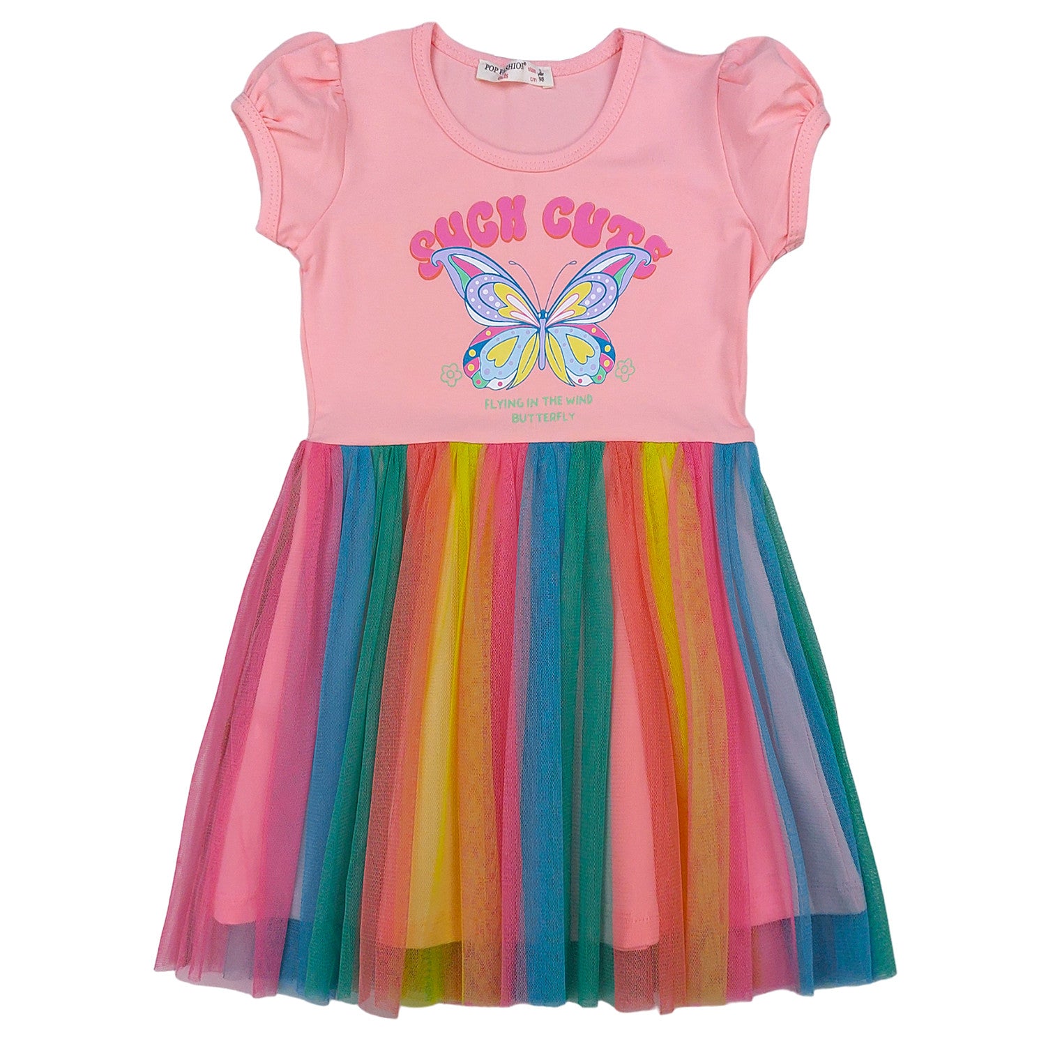 Such Cute girl dress pink 7082-26424 GKMOD