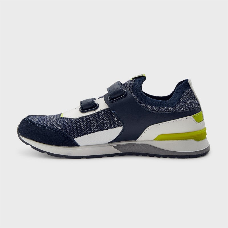 Mayoral 45305-32 Navy/Lime Boys Sneakers