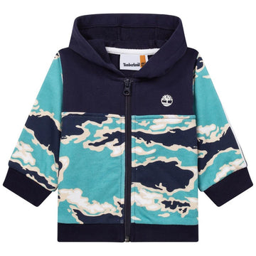 TIMBERLAND T05K63-79D Boy's hoodie, turquoise