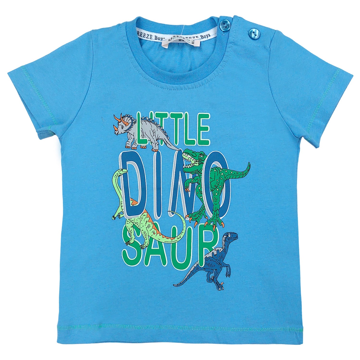 T-Shirt Dinosaur boy blue 18615-26424 GKMOC