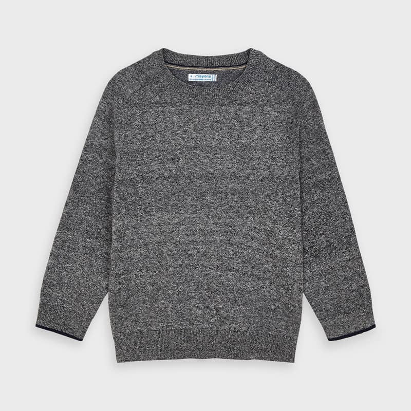 Boy's cotton sweater Mayoral 323-71 gray