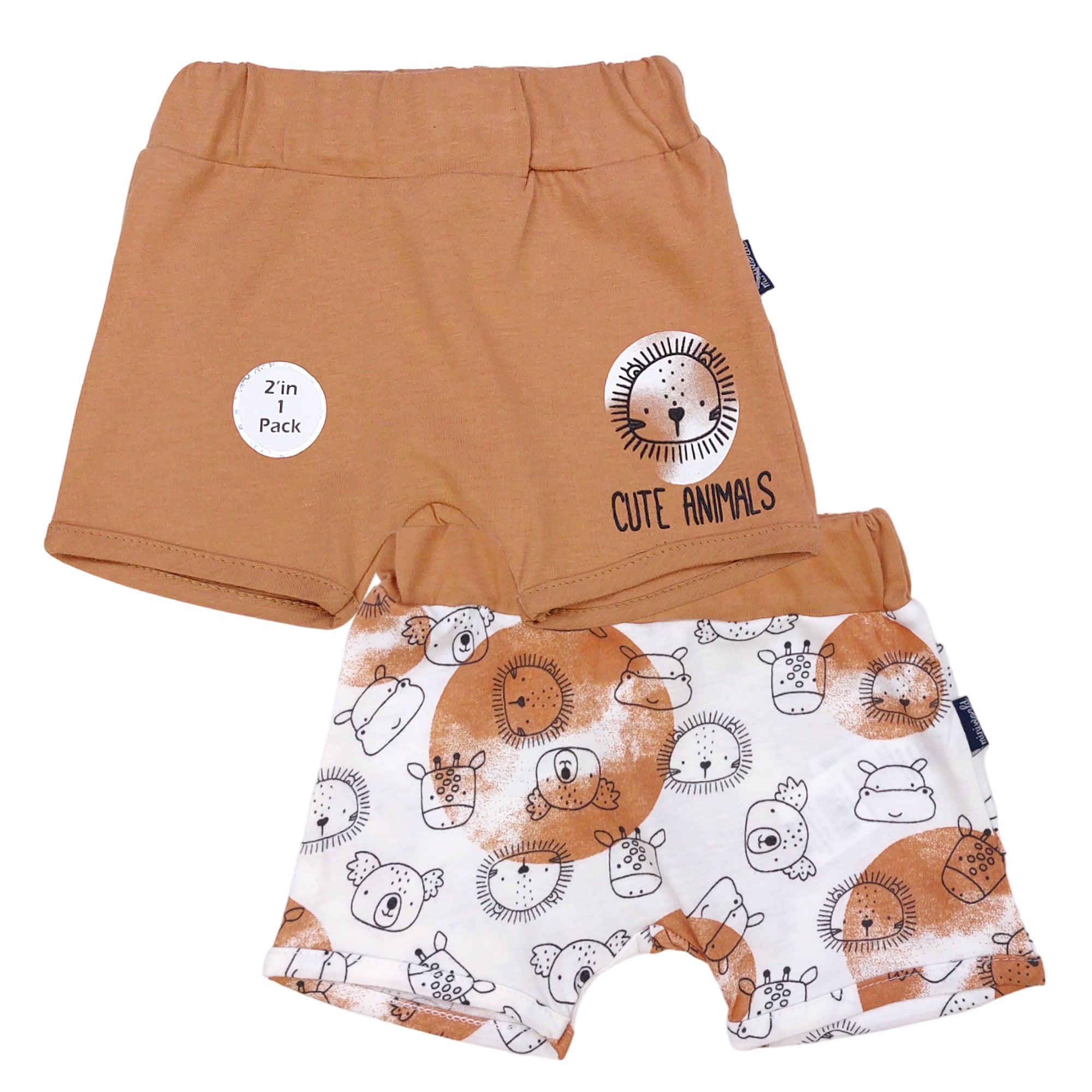 Shorts 2Pack boy beige 18252-28524 GKMOC