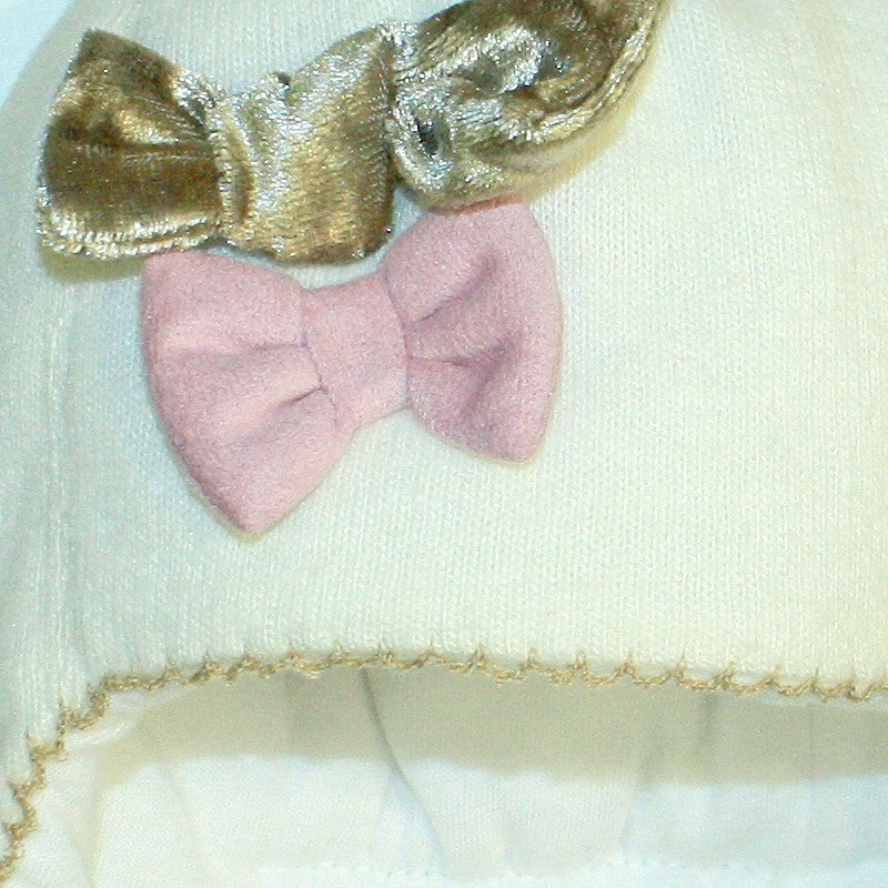 Pupil hat Caren 12 color cream/pink