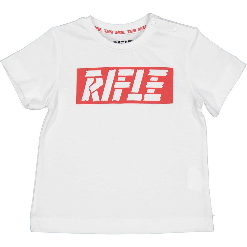 T-shirt for boy RIFLE 24106-00 color White