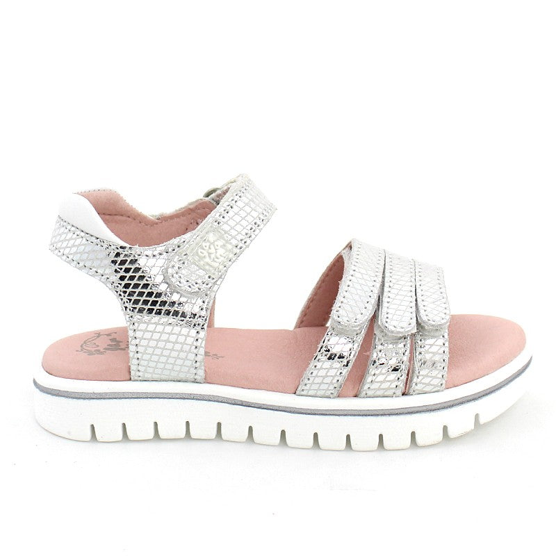 Garvalin 202652 girls sandals silver