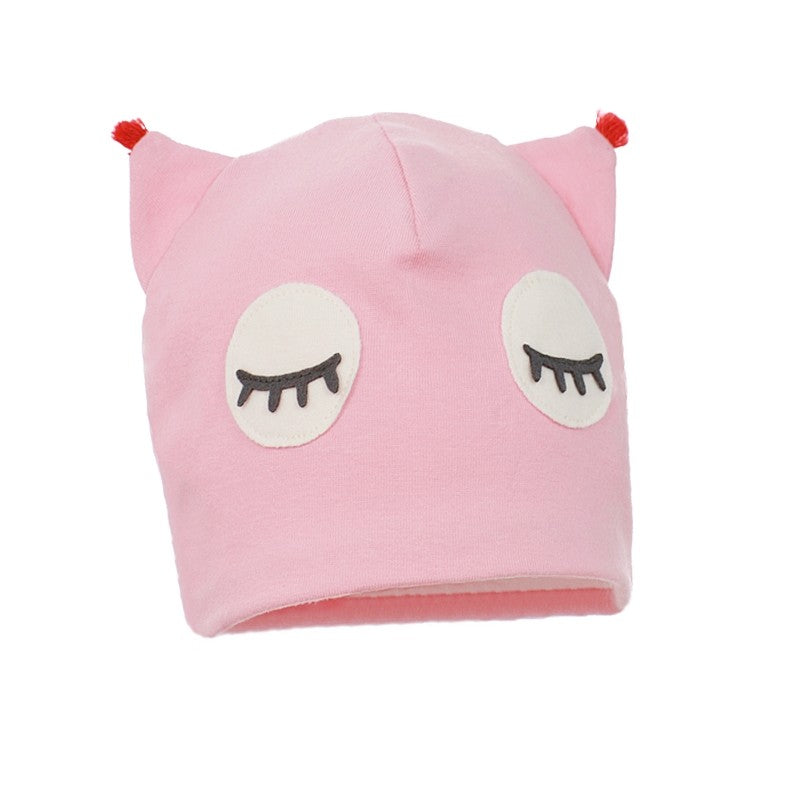 Pupil girl's hat Sisi color pink