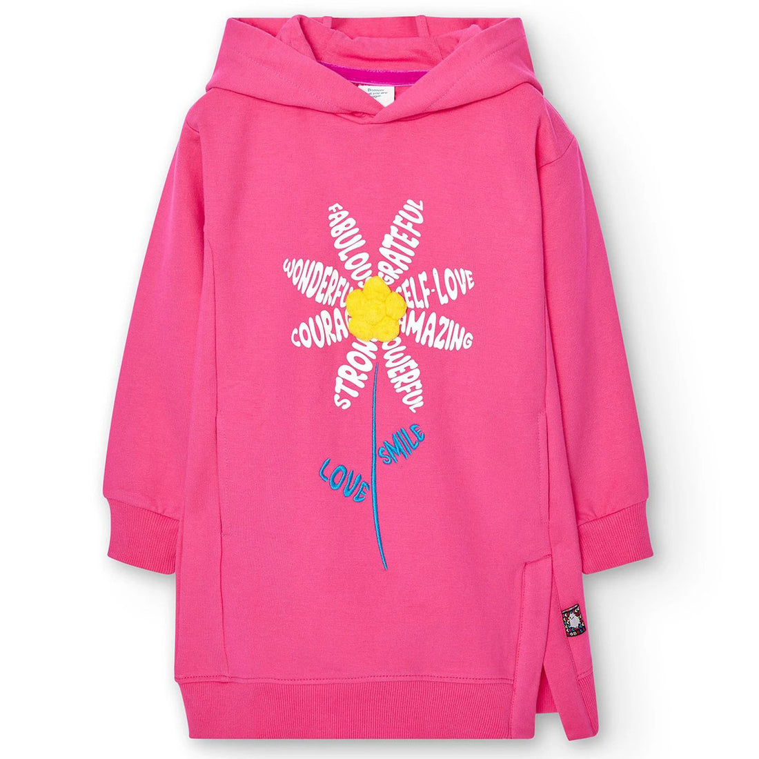 Boboli dress 427047-3784 color fuchsia