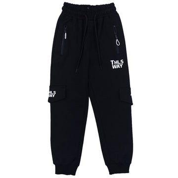 Boy's sweatpants black 2363-8724 GKMOC