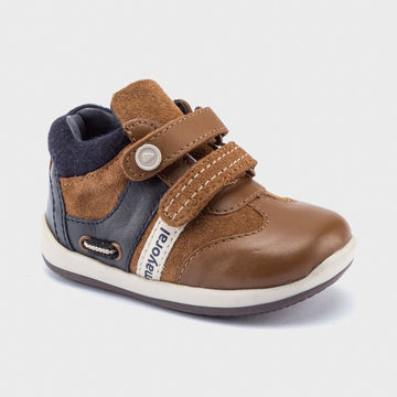 Mayoral 42156-11 Boys Leather Sneakers Brown