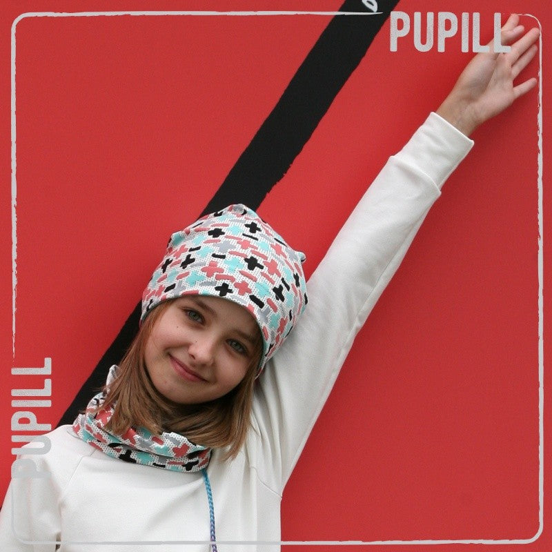 Pupil hat saida color coral