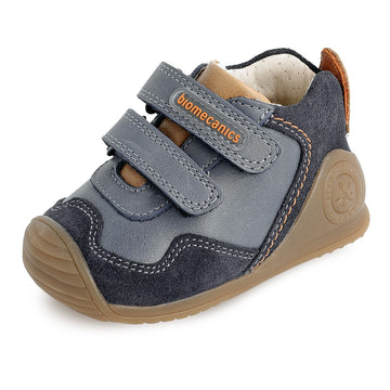 Boys' transitional sneakers Biomecanics 201121 navy blue