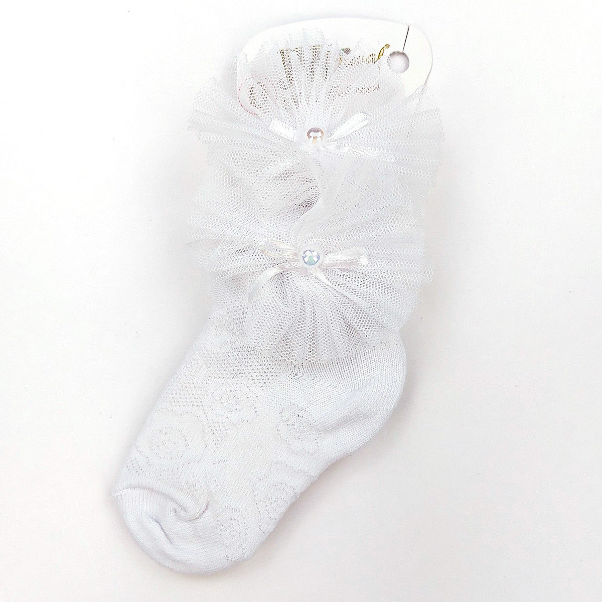 Lace socks scented girl white 5070-7524 GKMOD