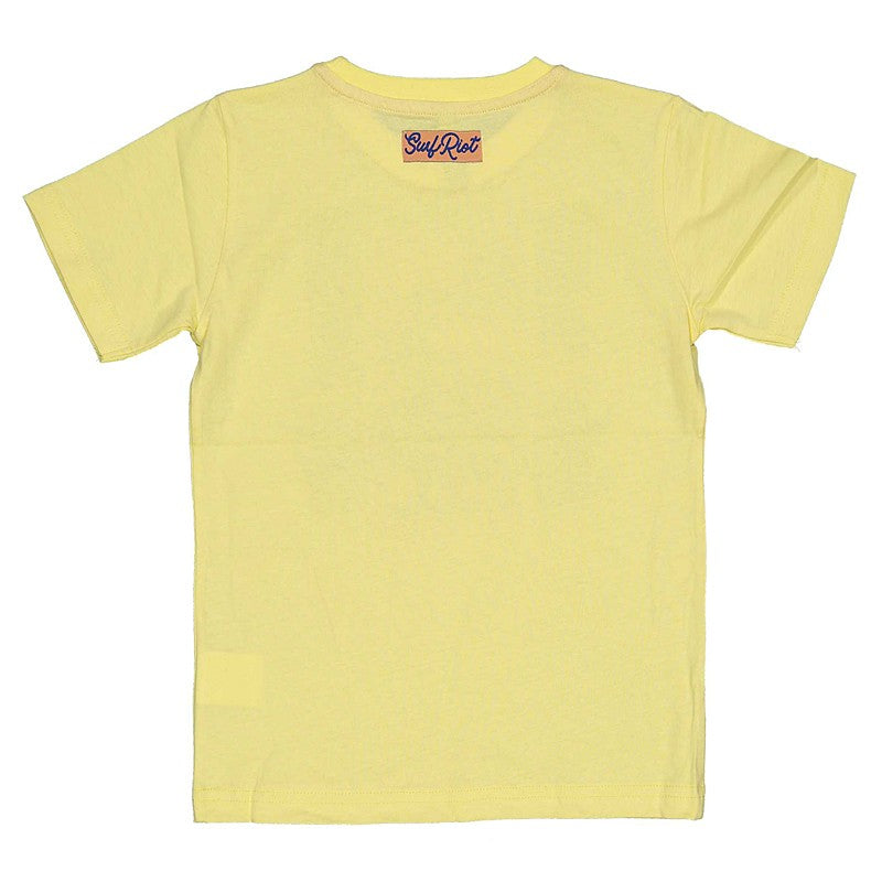 Trybeyond Short Sleeve T-Shirt Junior Boy 44433-00 35F Yellow