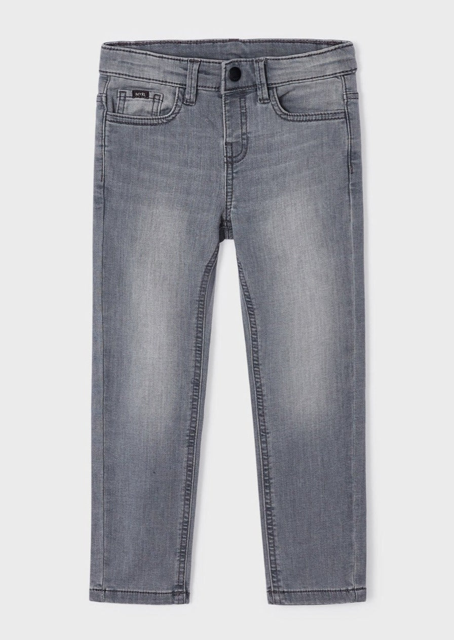 Mayoral 3519-91 Spodnie jeans soft chłopiec kolor jasn.szary