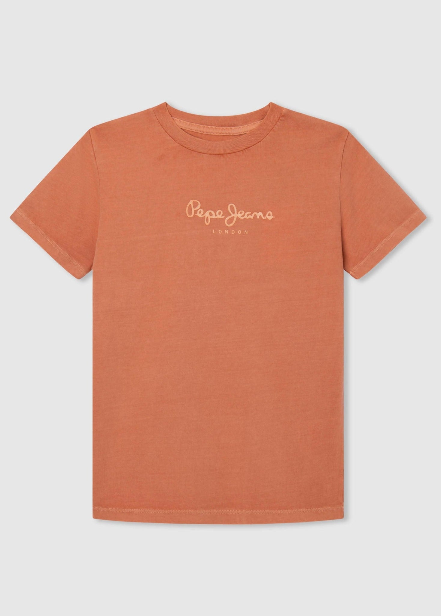 Pepe Jeans PB503535-145 Koszulka WEST SIR JR N chłopak kolor pomarańczowa