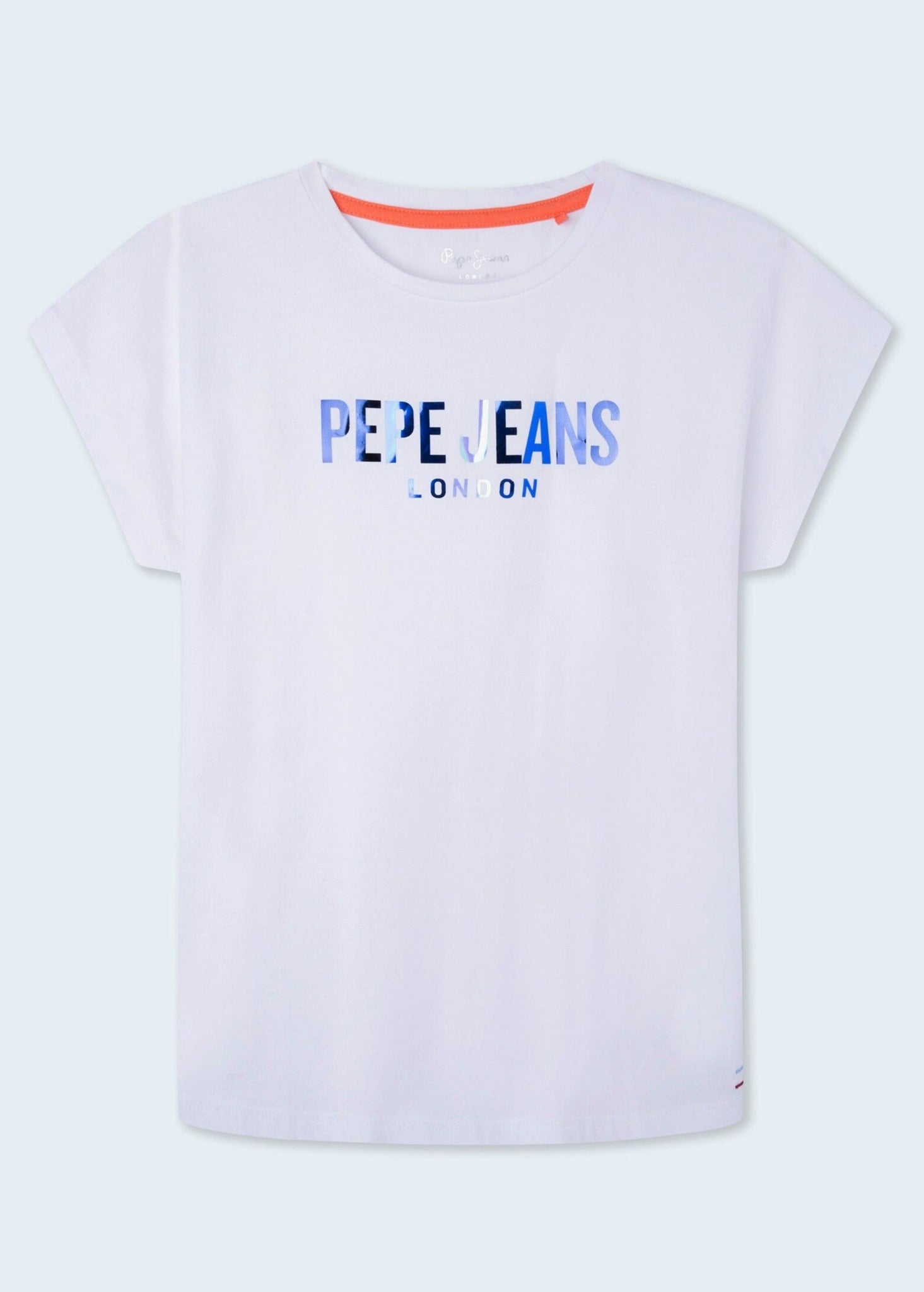 Pepe Jeans PG502850-800 Koszulka HOLLY junior dziewczyna WHITE