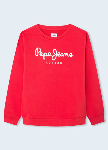 Pepe Jeans PG581246-255 Bluza ROSE junior dziewczyna czerwony