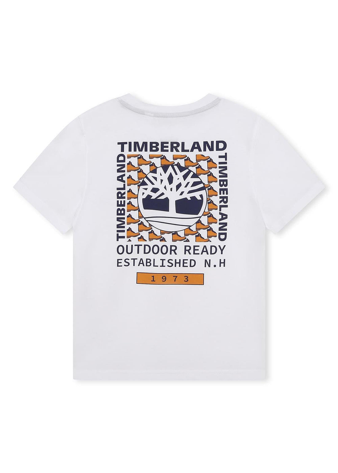 TIMBERLAND T25T84-10P T-shirt chłopiec kolor biały