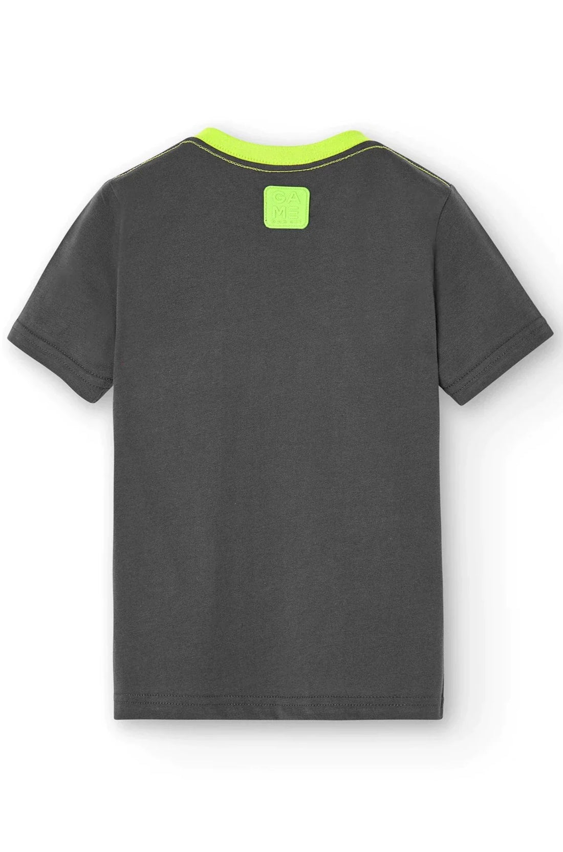 Boboli 506179-8116 T-shirt chłopiec kolor antracyt