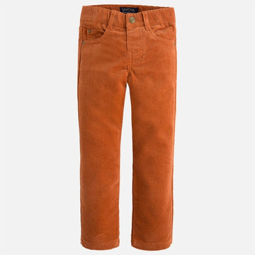 Spodnie sztruksowe chłopięce Mayoral 42-44 kolor pomarańczowy